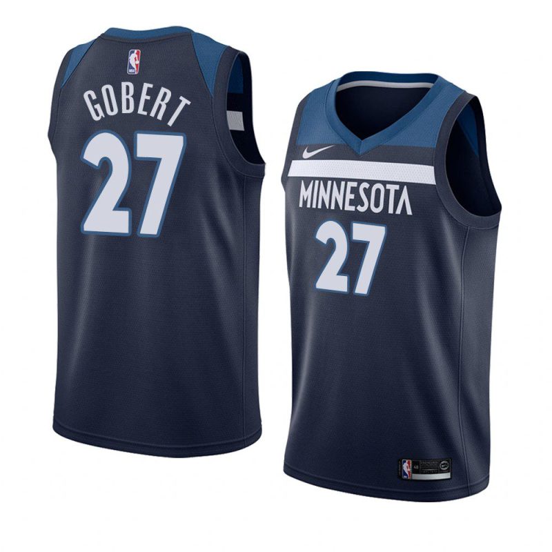 rudy gobert navy icon edition jersey