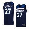 rudy gobert timberwolvesjersey 2022 23icon edition navyswingman