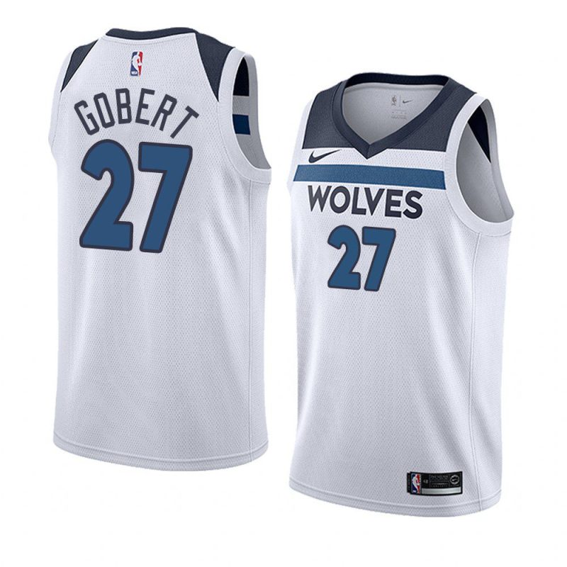 rudy gobert white association edition jersey