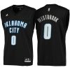 russell westbrook black adidas fashion jersey