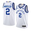 sahvir wheeler basketball jersey 2022 big blue bahamas white