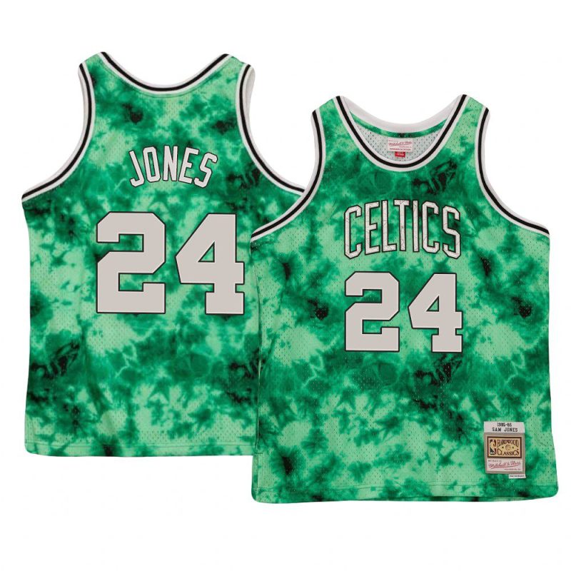 sam jones jersey galaxy green