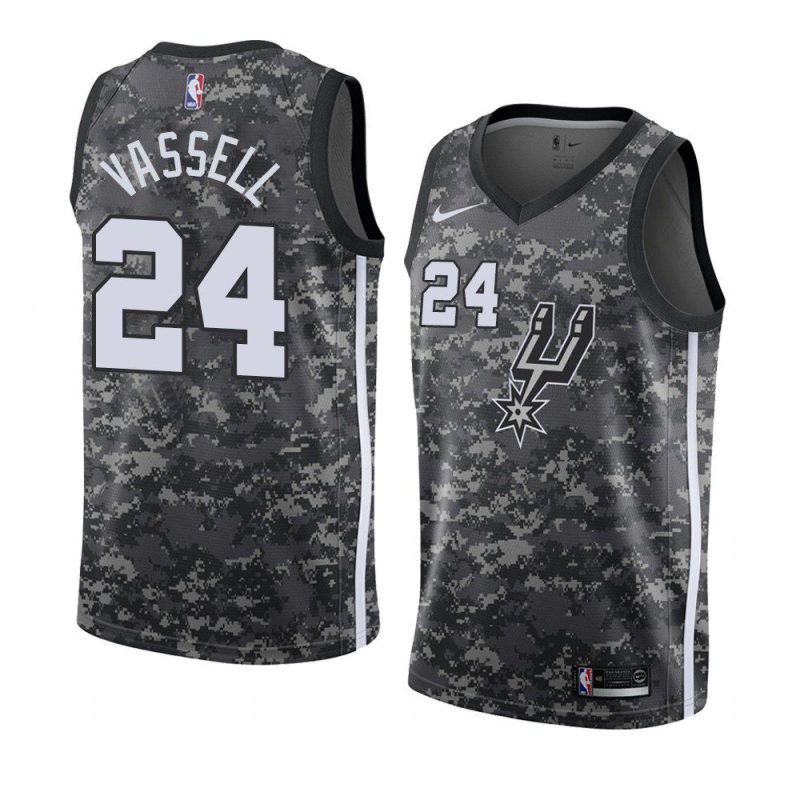 san antonio spurs devin vassell gray city edition jersey