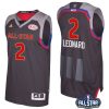 san antonio spurs kawhi leonardcharcoal jersey