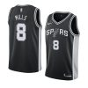 san antonio spurs patty mills black icon edition jersey