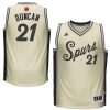 san antonio spurs tim duncan 2015 christmas swingman jersey cream