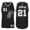 san antonio spurs tim duncan signature spur jersey blk