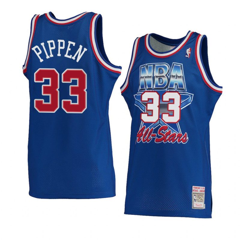 scottie pippen hardwood classics jersey nba all star royal