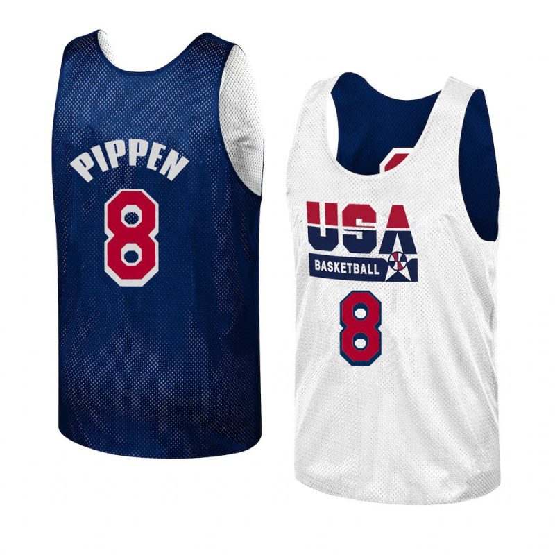 scottie pippen reversible practice jersey authentic navy