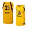 seimone augustus women's jersey swingman yellow 2021