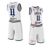 serbia 2023 fiba basketball world cup vladimir lucic white shorts set jersey