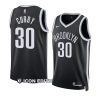 seth curry netsjersey 2022 23icon edition blackswingman