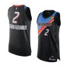 shai gilgeous alexander jersey city edition black men