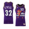 shaquille o'neal jersey 1995 nba all star purple men's