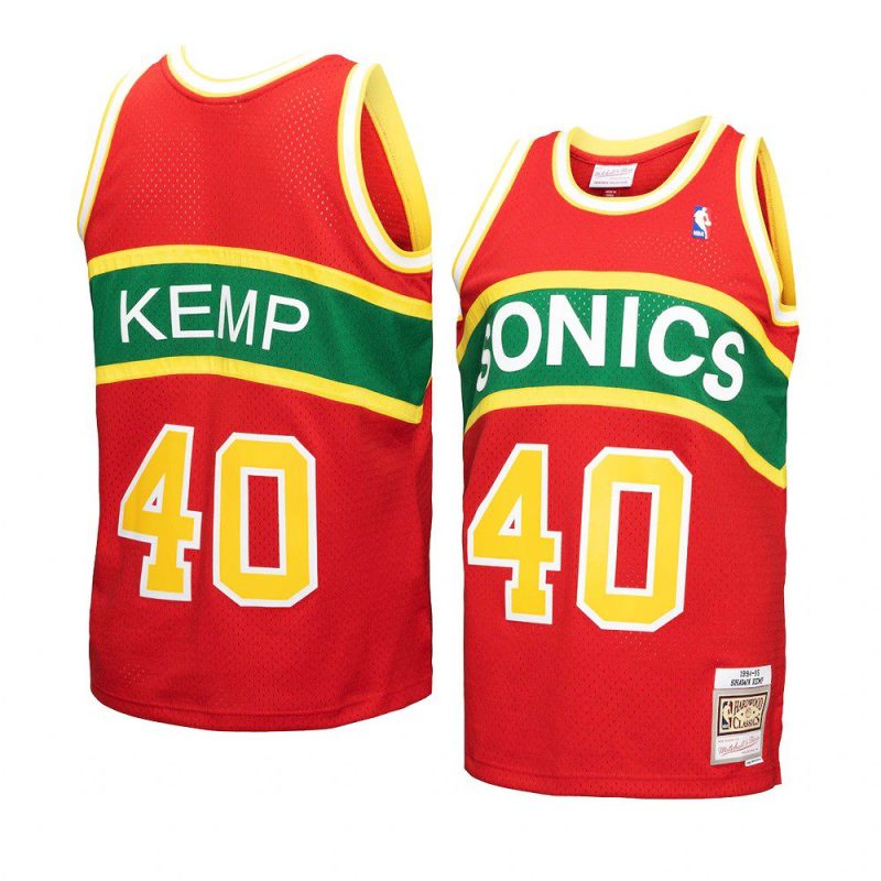 shawn kemp jersey reload 3.0 red 1994 95 hardwood classics