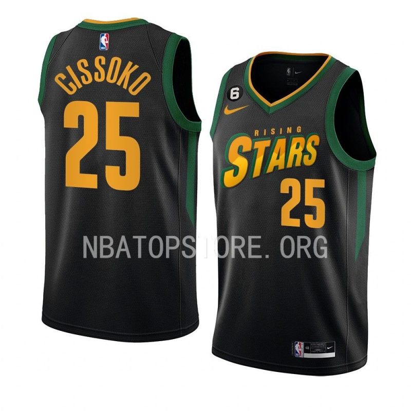 sidy cissoko jersey 2023 nba rising stars black