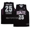 sidy cissoko nba g leaguejersey 2022 23ignite blackreplica