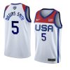 skylar diggins smith women's basketball jersey tokyo olympics white 2021