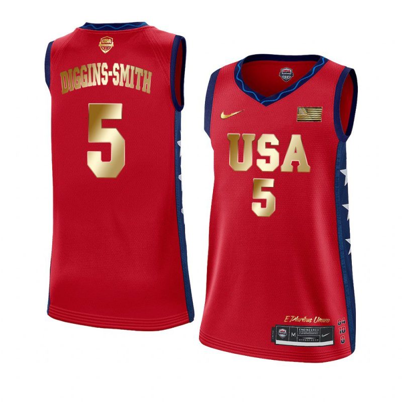 skylar diggins smith women's jersey tokyo olympics champions red 2021