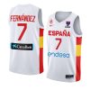 spain 2022 fiba eurobasket final jaime fernandez white home jersey