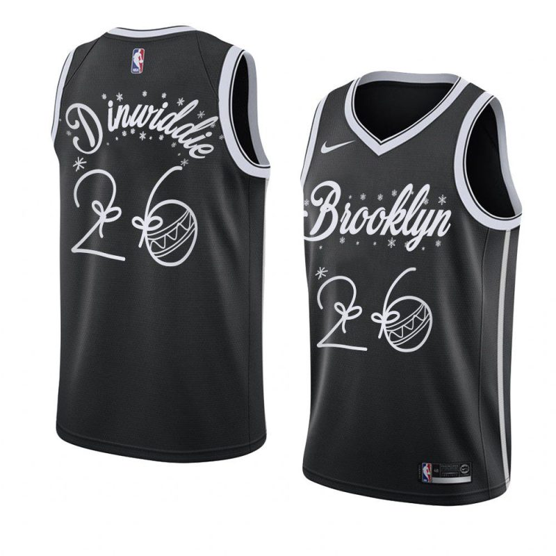 spencer dinwiddie jersey santa clause black christmas 2020