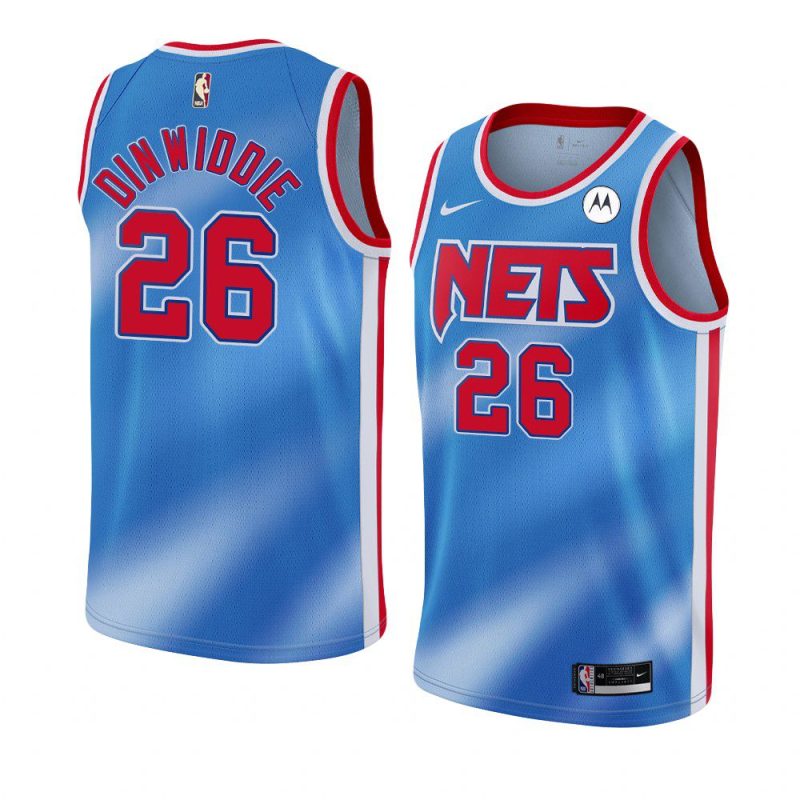 spencer dinwiddie swingmanjersey hardwood classics blue