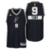 spurs 9 tony parker 2014 christmas swingman jersey