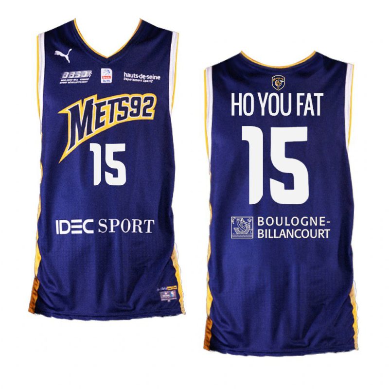 steeve ho you fat metro 92 french basketball purplejersey purple