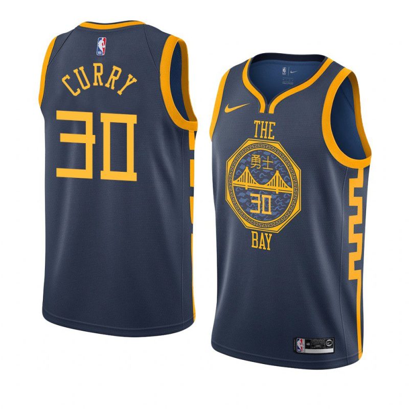 stephen curry city jersey 2018 19 men's