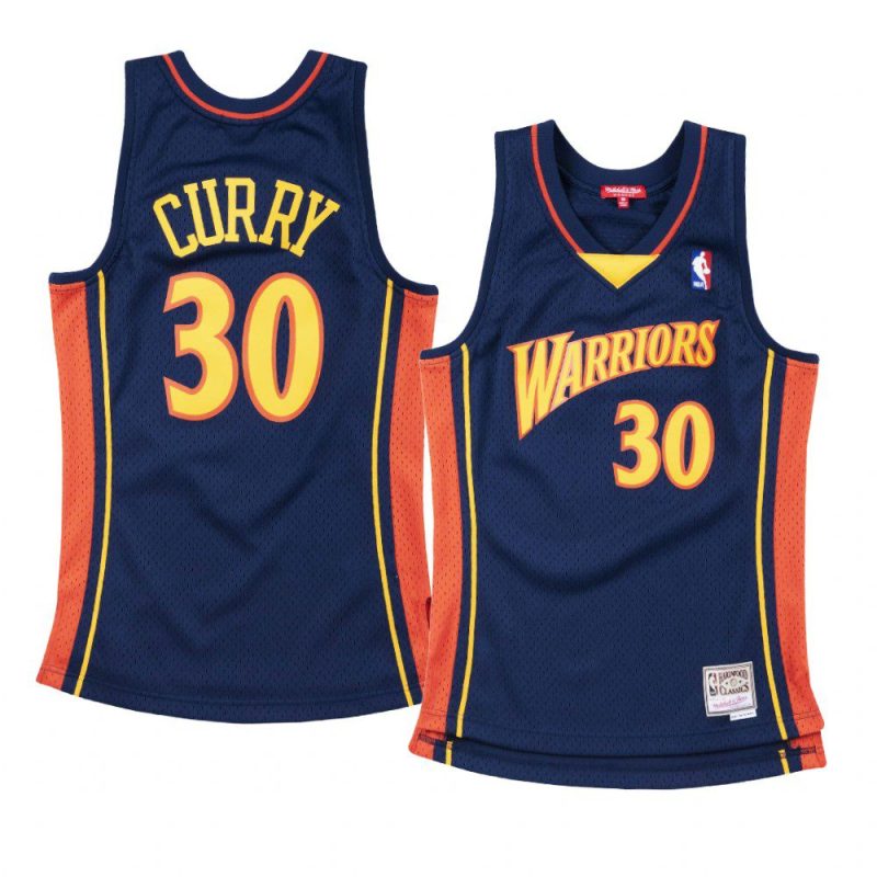 stephen curry jersey hardwood classics navy vintage women