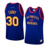 stephen curry jersey hardwood classics royal team heritage men's