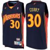 stephen curry navy throwback road hardwood classics swingman climacool jersey