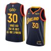 stephen curry swingmanjersey special commemoration black