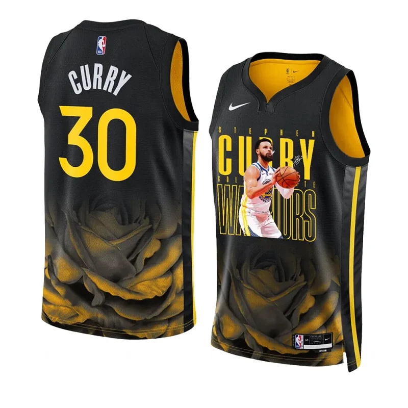 stephen curry warriors dubs city mvp blackjersey screen print graphics