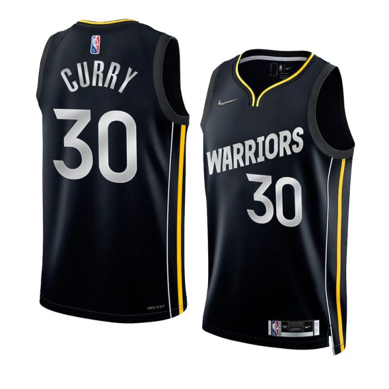 stephen curry warriorsjersey 2022 select series mvp black