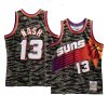 steve nash jersey tiger camo green hardwood classics men's