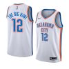 steven adams white nickname the big kiwi jersey