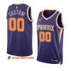 suns custom purple 2022 23icon edition swingman jersey