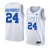 tanner hayhurst jersey college basketball white 2022 23