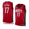 tari eason rocketsjersey 2022 23icon edition redno.6 patch