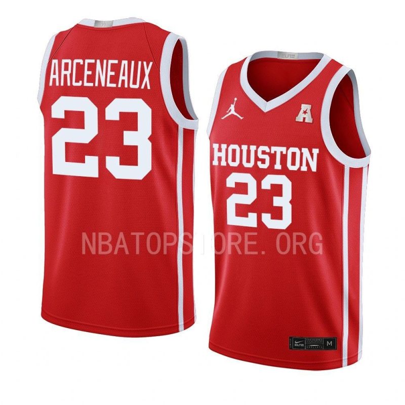 terrance arceneaux scarlet jersey limited basketball away 2022 23