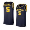 terrance williams ii dri fit swingman jersey basketball navy