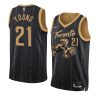 thaddeus young raptorsjersey city edition black