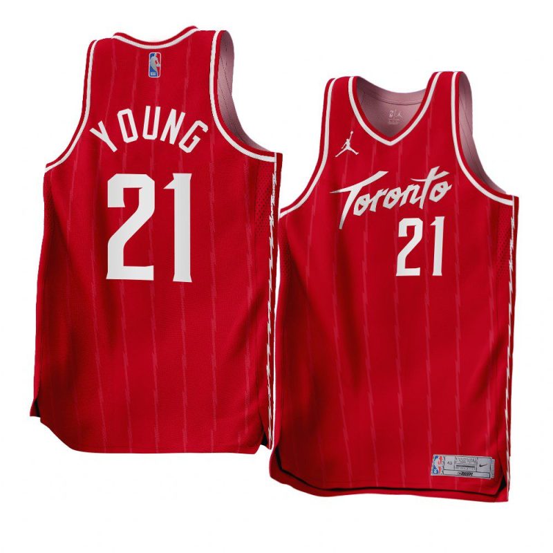 thaddeus young red earned edition jersey