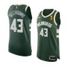 thanasis antetokounmpo authentic icon jersey 2021 nba finals champions hunter green