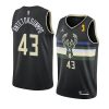 thanasis antetokounmpo statement jersey 2021 nba finals champions black