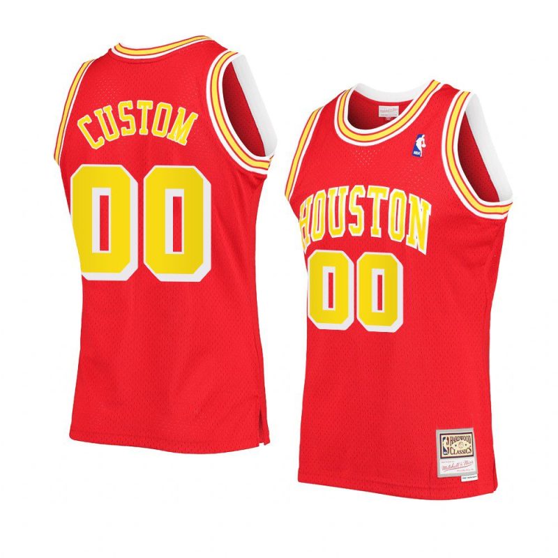 throwback custom jersey hardwood classics red