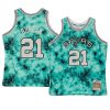 tim duncan jersey galaxy teal