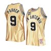 tony parker spursjersey 50th anniversary gold