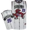 toronto raptors 15 vince carter soul swingman home jersey